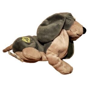 Applause Hush Puppies Pine Green Bean Bag Puppy Dog Special Edition 61286 Plush